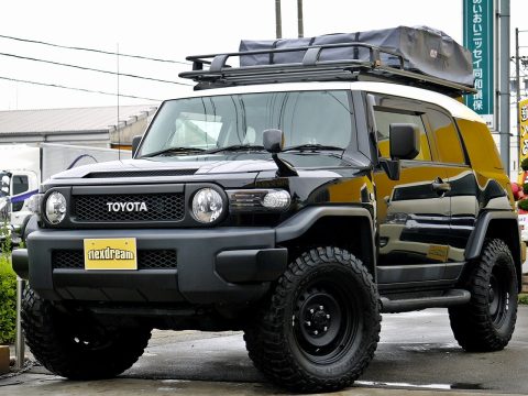 ＦＪクルーザー　ブラック　特選車　ＡＲＢ　ルーフラック　テント